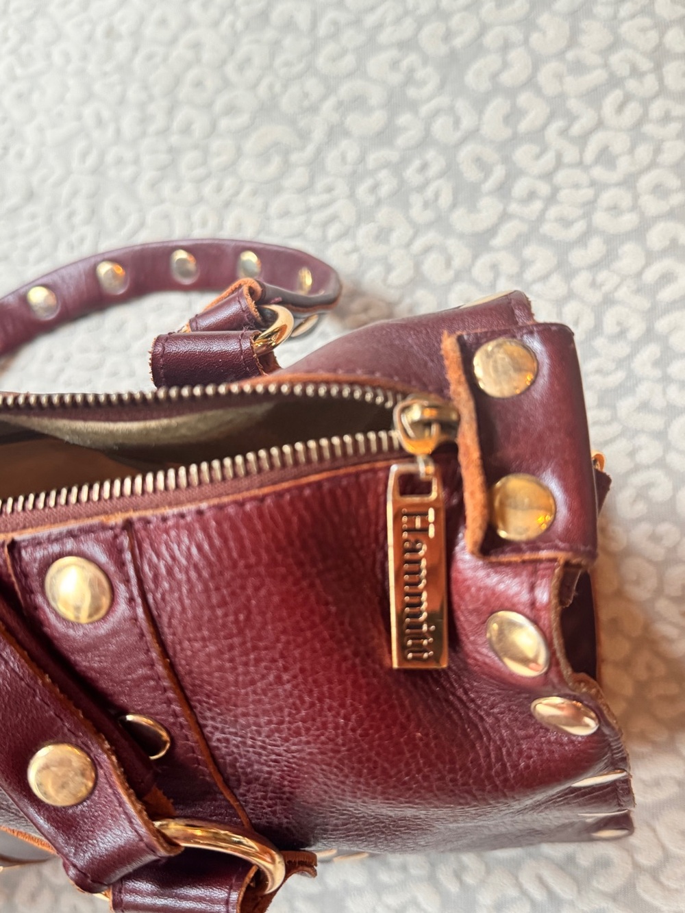 Hammitt Los Angeles Women's  Leather Stud Tote - Picture 4 of 16